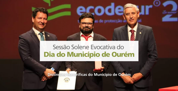 Condecoração pela Câmara Municipal de Ourém